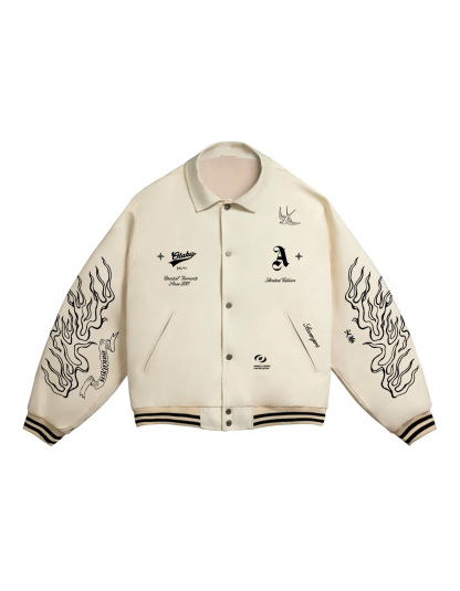Scavenger Denim Bomber Jacket