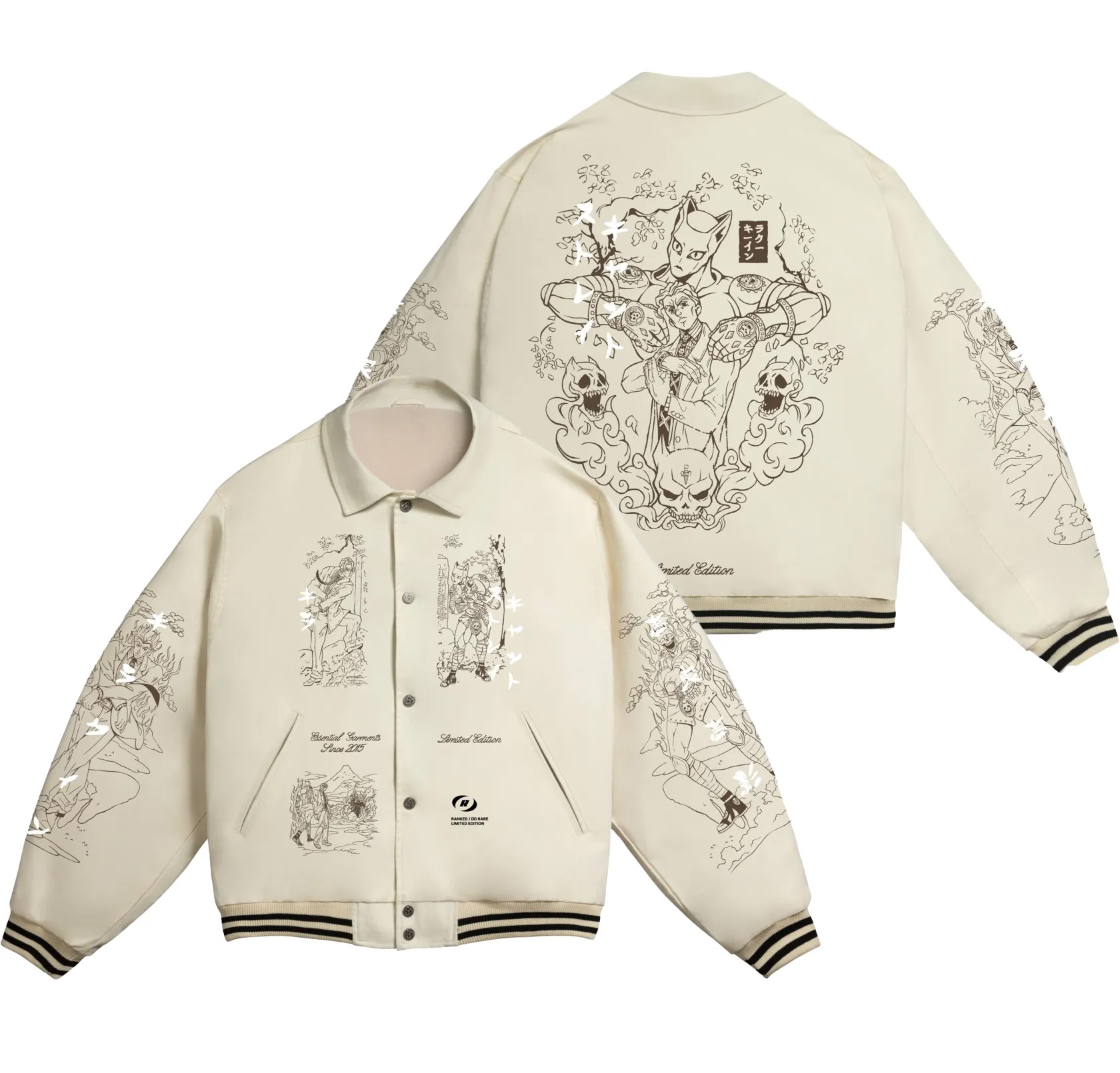 Killer queen Edo Denim Bomber Jacket