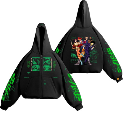 Emerald Cosmic Team Zip Hoodie