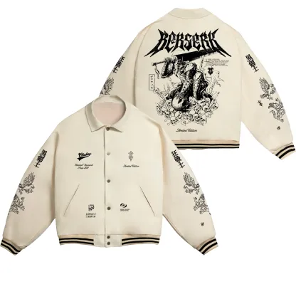 Berserk Denim Bomber Jacket