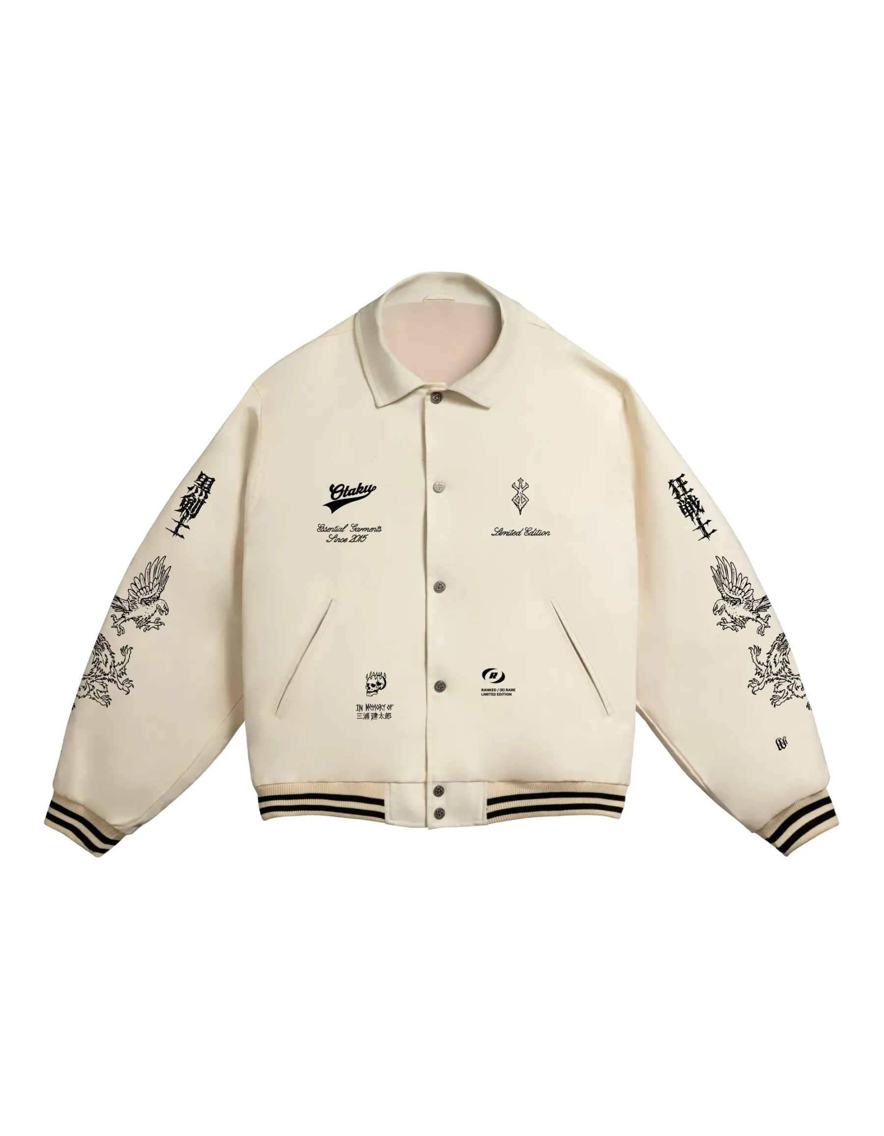 Berserk Denim Bomber Jacket