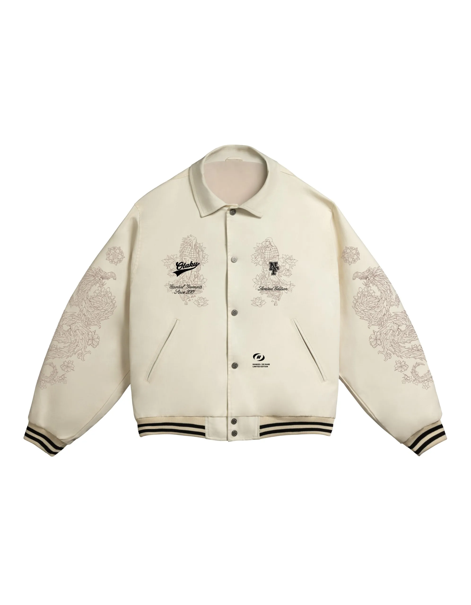 God Of Shinobi Denim Bomber Jacket