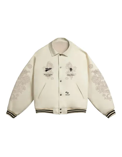 God Of Shinobi Denim Bomber Jacket