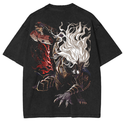 Maliketh,Elden Ring Washed T-Shirt