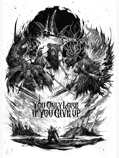 Dark Souls  Elden Ring  Vintage Washed Unisex T-Shirt