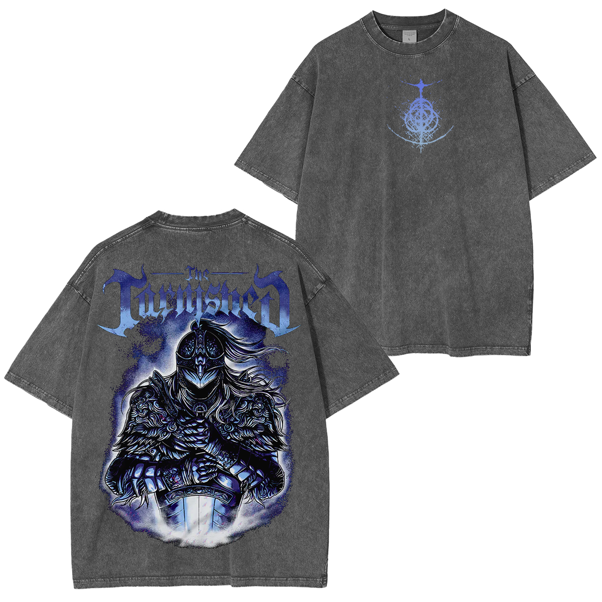 Retro Elden Ring Unisex Washed T-Shirt