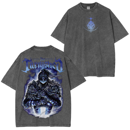 Retro Elden Ring Unisex Washed T-Shirt