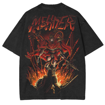 Messmer the Impaler,Elden Ring Washed Unisex T-Shirt