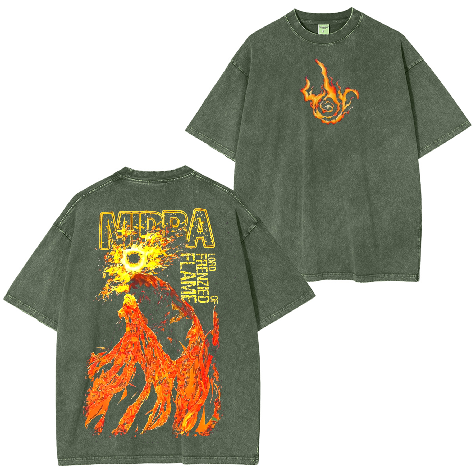 Vintage Midra, Lord of Frenzied Flame Unisex Washed T-shirt/Crewneck/Hoodie