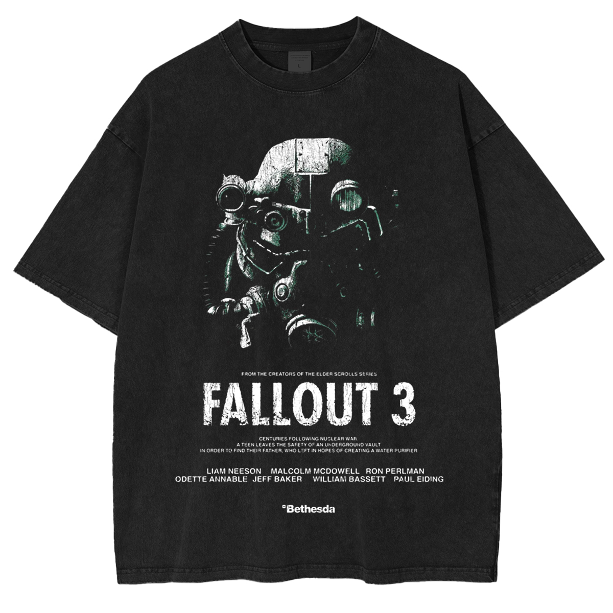 FALLOUT 3 - Prepare for the Future Washed Unisex T-Shirt