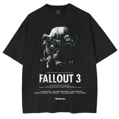 FALLOUT 3 - Prepare for the Future Washed Unisex T-Shirt