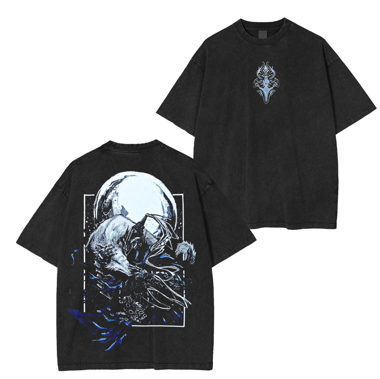 Artorias & Sif Dark Souls Washed Unisex T-Shirt