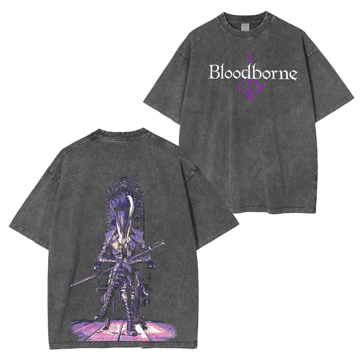 Lady Maria,Bloodborne Washed Unisex T-Shirt