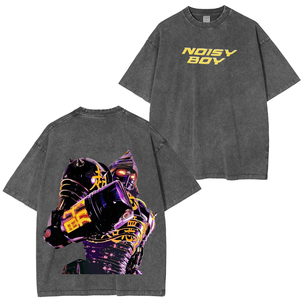 Noisy Boy Vintage Washed Unisex T-Shirt