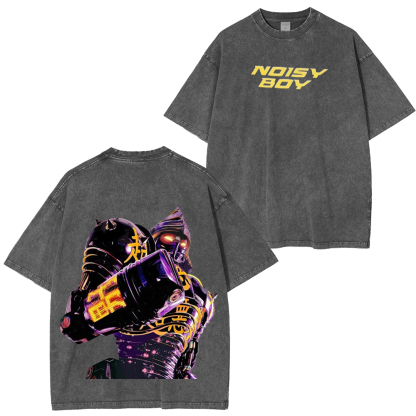 Noisy Boy Vintage Washed Unisex T-Shirt