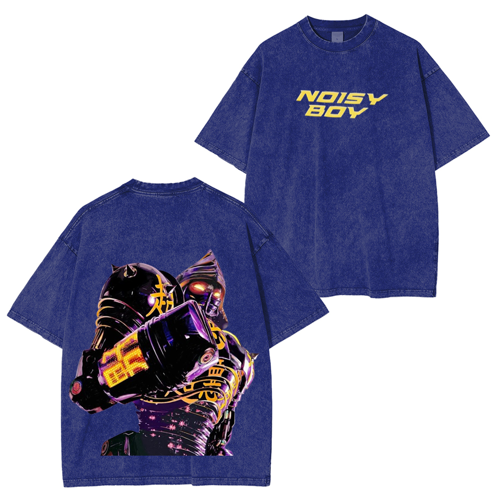 Noisy Boy Vintage Washed Unisex T-Shirt
