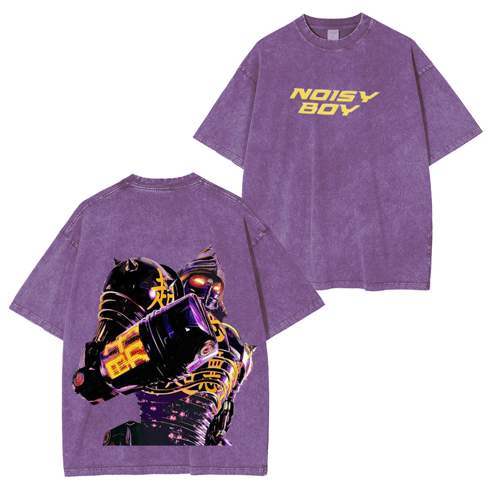 Noisy Boy Vintage Washed Unisex T-Shirt
