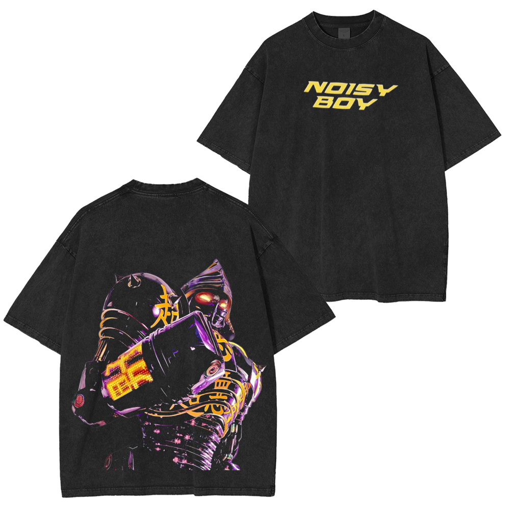 Noisy Boy Vintage Washed Unisex T-Shirt