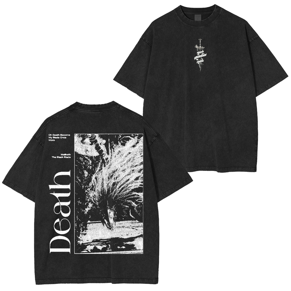 Maliketh the Black Blade,Elden Ring Unisex Washed T-Shirt