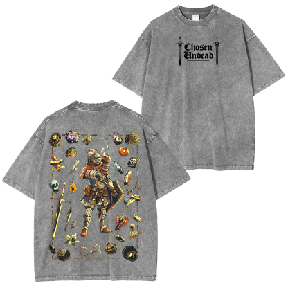 Chosen Undead -Greatsword of Artorias Unisex Washed T-Shirt