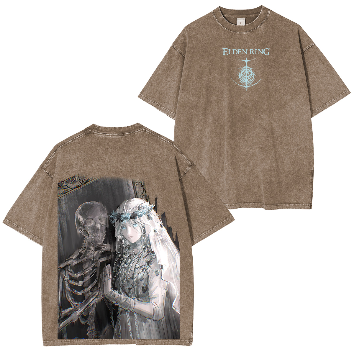 Elden Ring NIGHTREIGN Unisex Washed T-Shirt
