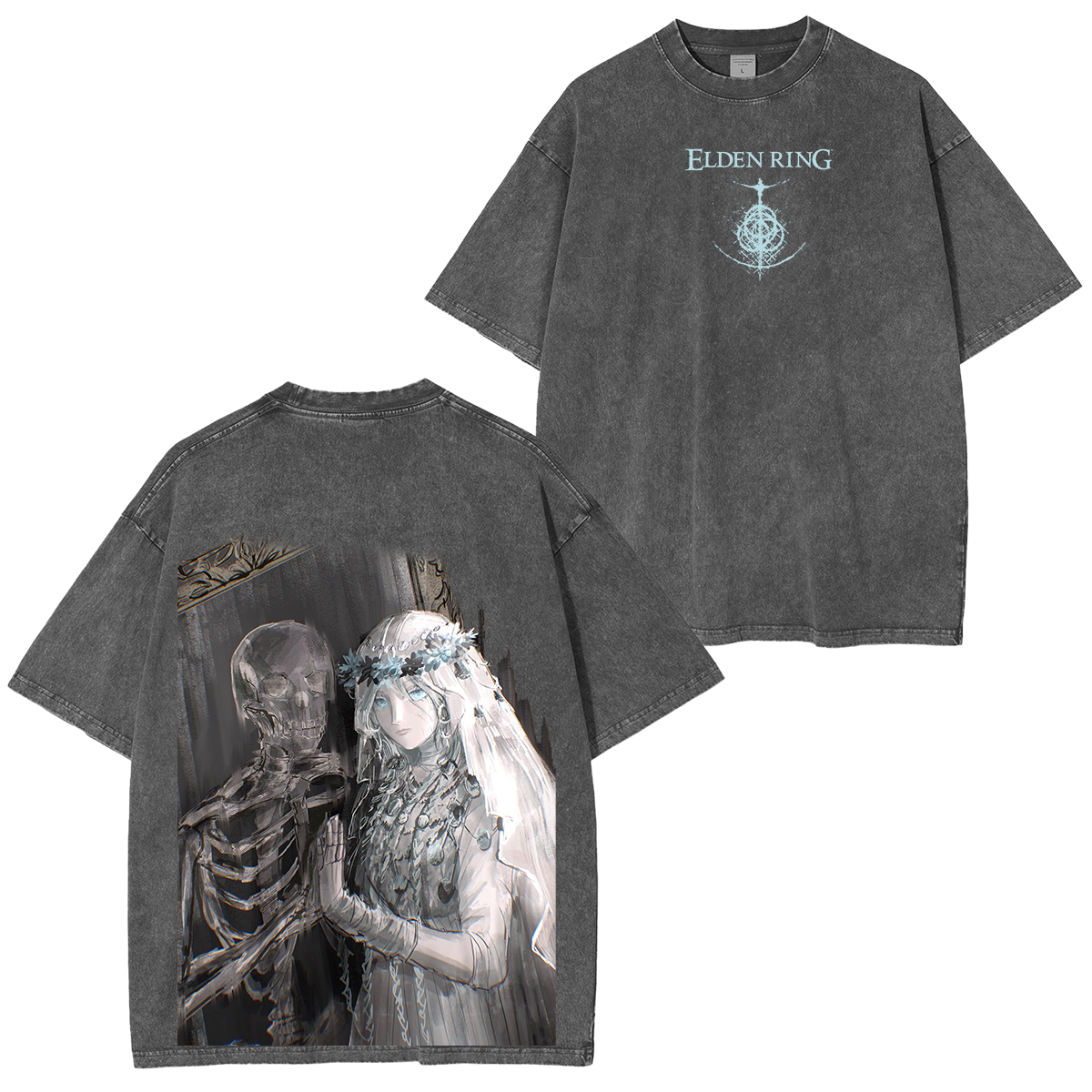 Elden Ring NIGHTREIGN Unisex Washed T-Shirt