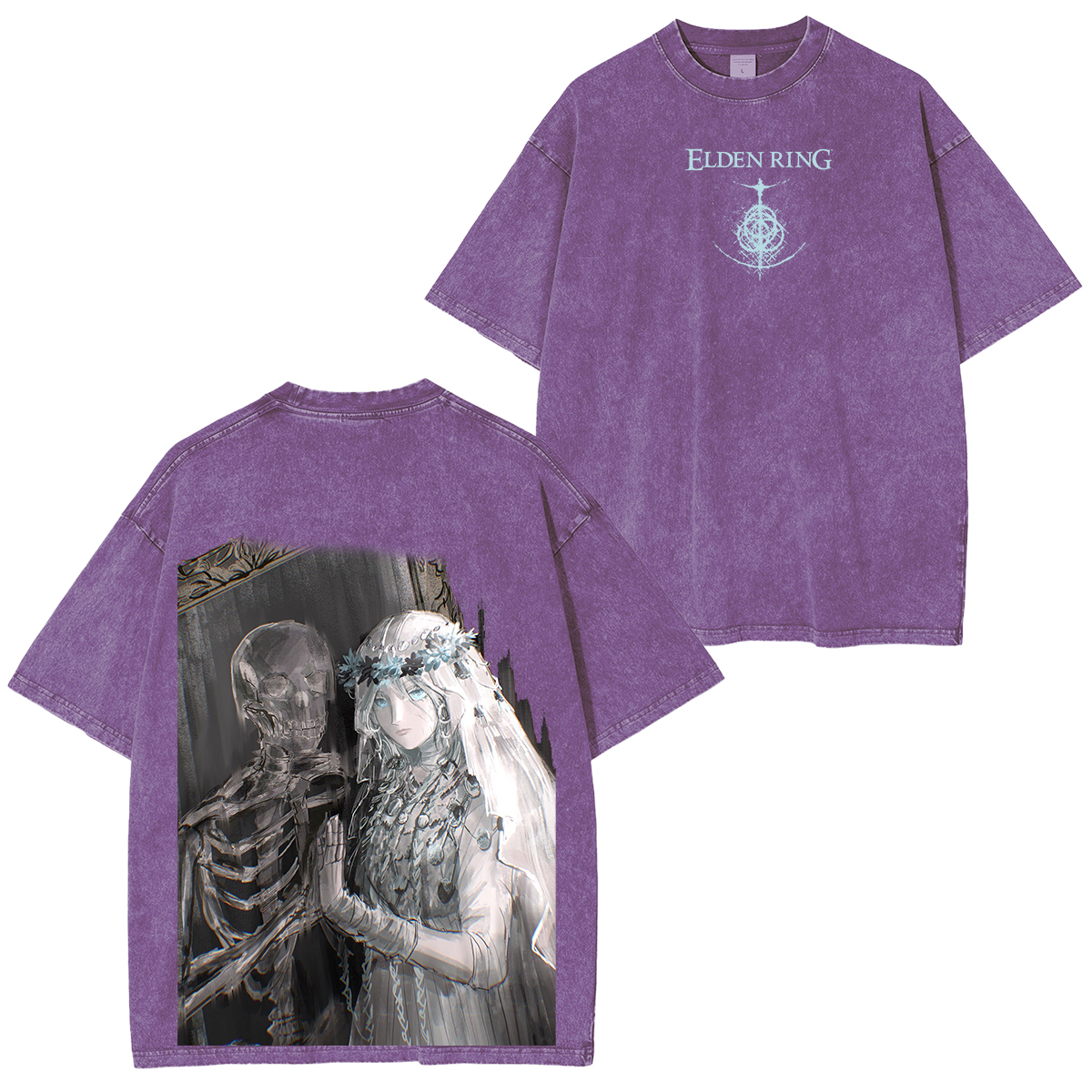 Elden Ring NIGHTREIGN Unisex Washed T-Shirt