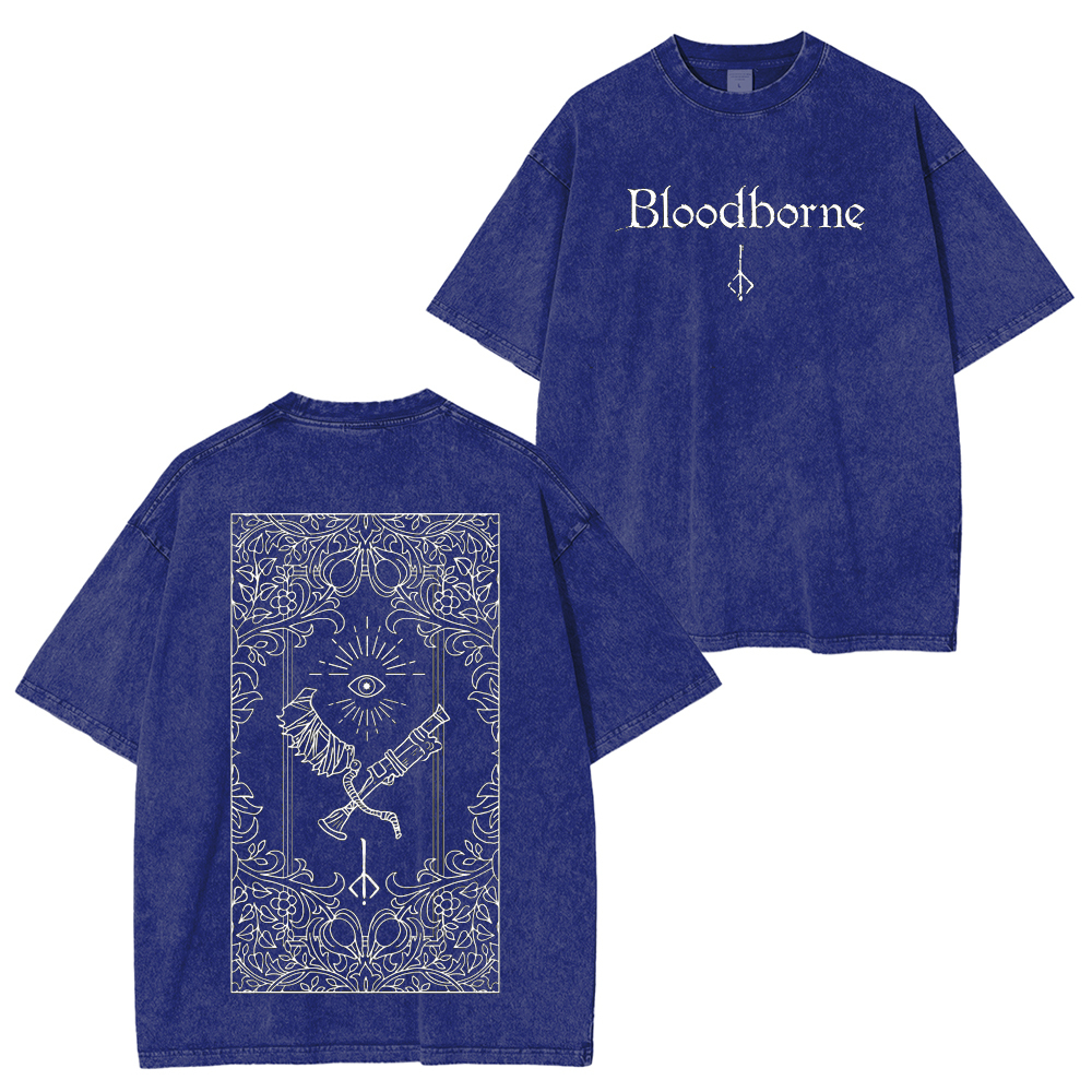 Bloodborne Washed Unisex T-Shirt