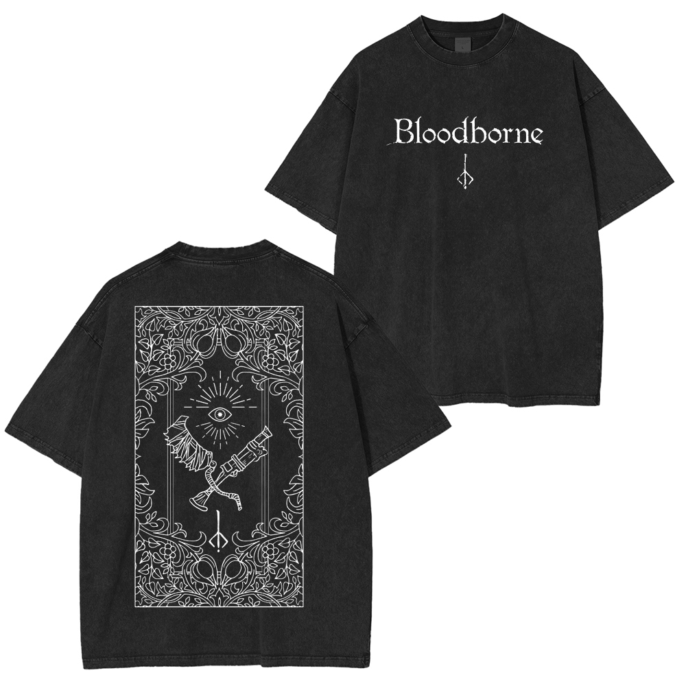 Bloodborne Washed Unisex T-Shirt