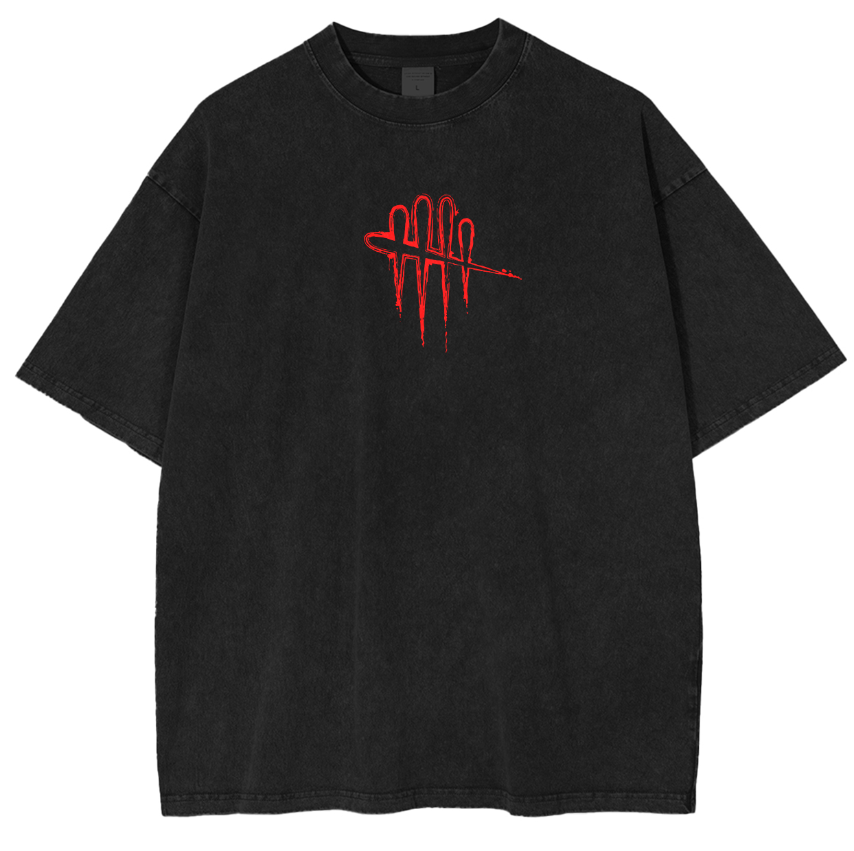 Scary Cartoon Dead By Delight Unisex Washed T-Shirt