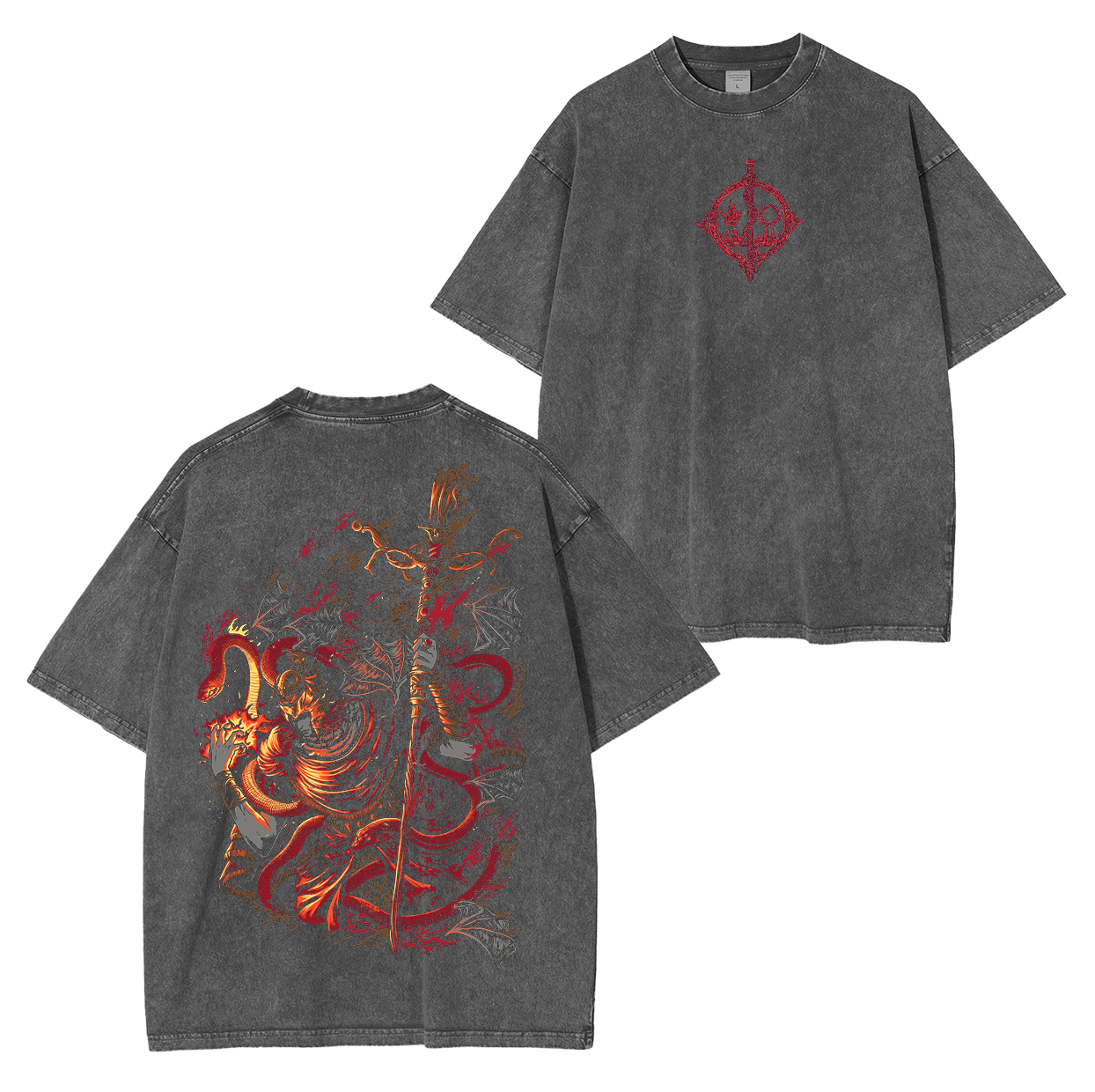 Elden Ring:Shadow of the Erdtree Unisex Washed T-Shirt