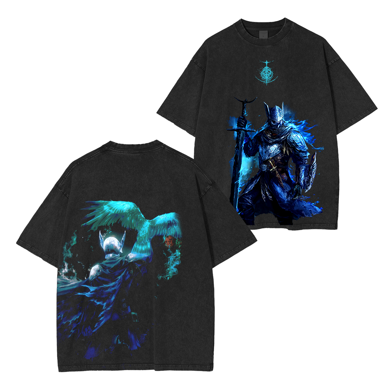 Elden Ring Nightreign Unisex Washed T-Shirt