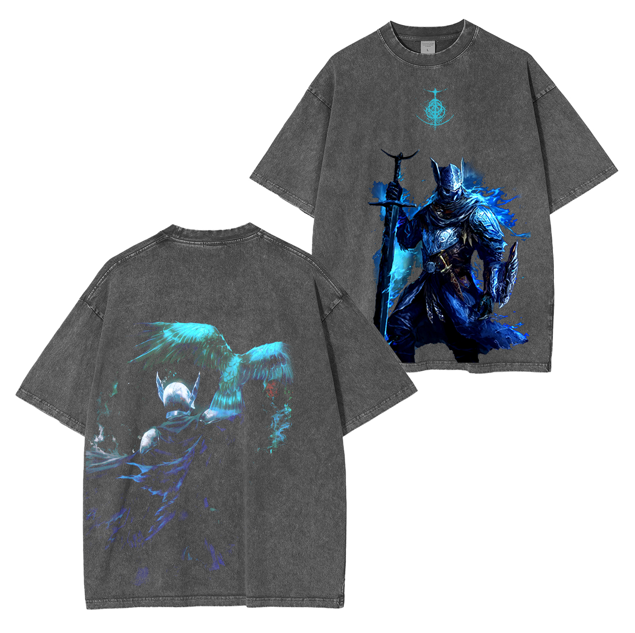 Elden Ring Nightreign Unisex Washed T-Shirt