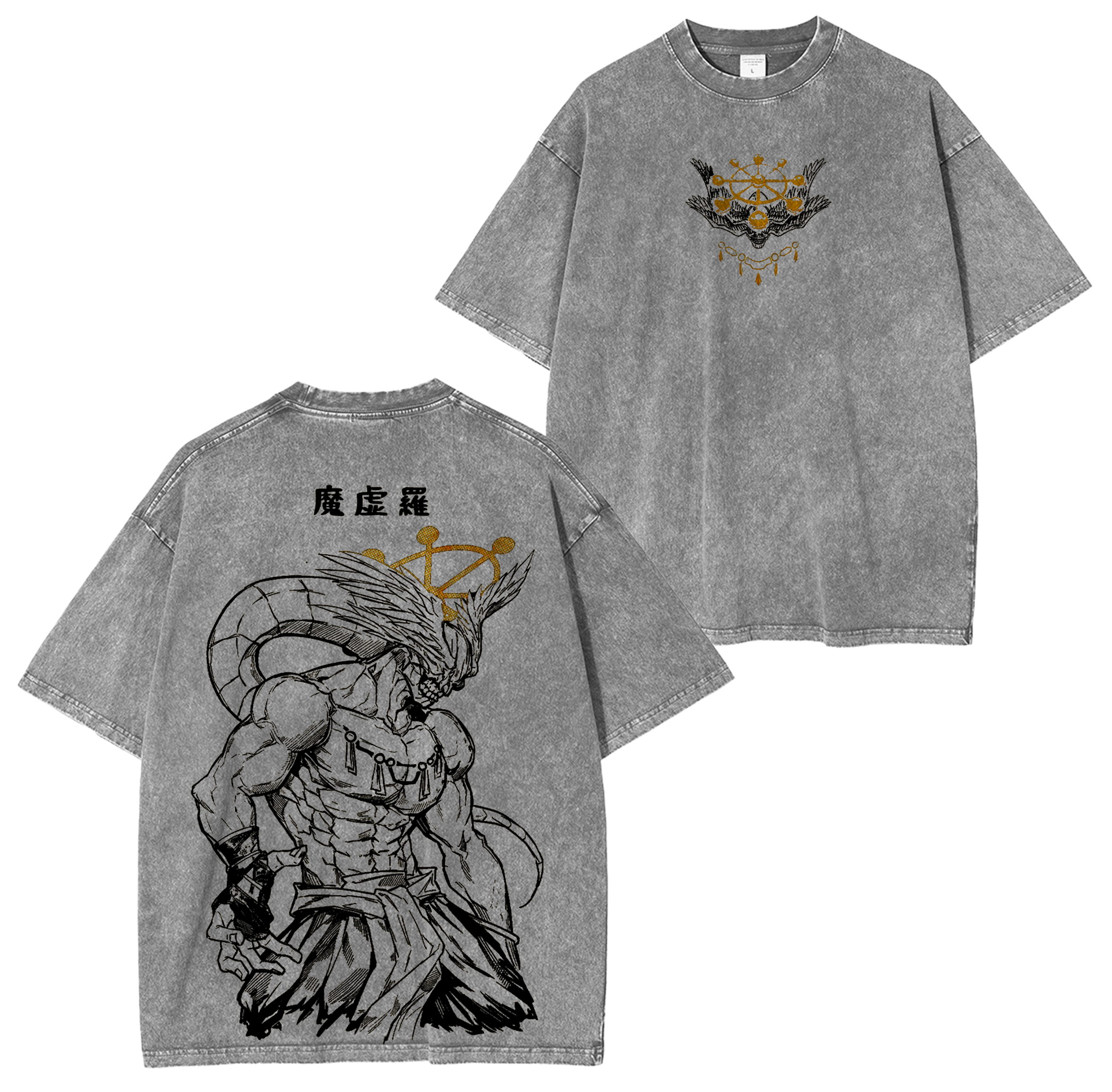 Jujutsu Kaisen Anime Washed T-shirt/Crewneck/Hoodie