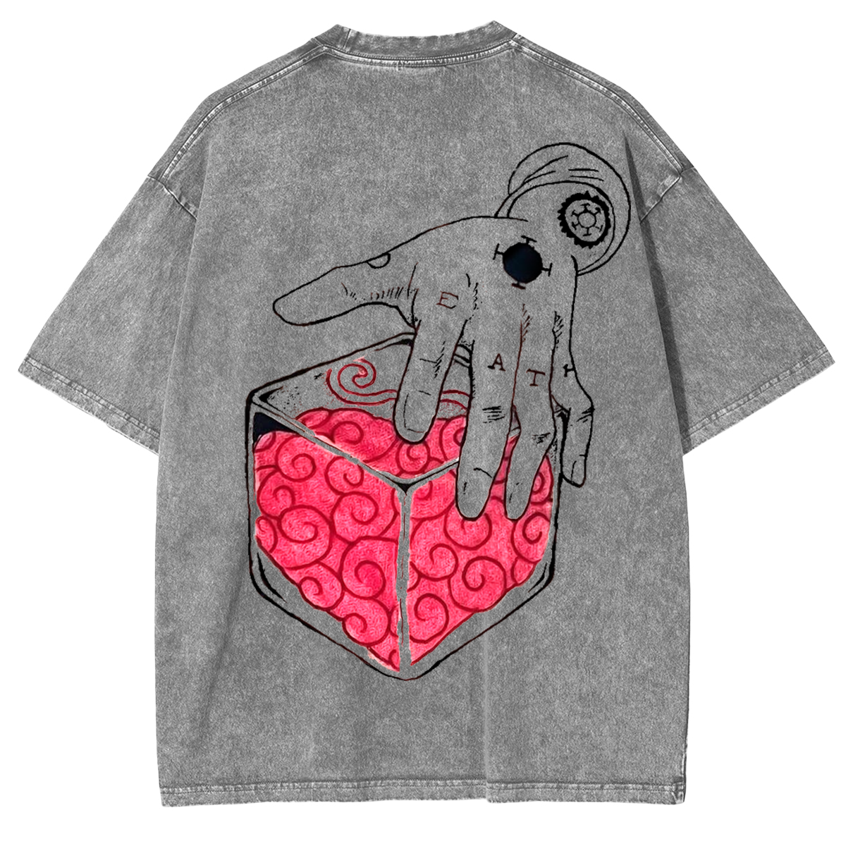 Trafalgar D. Water Law,One Piece Anime Unisex Washed T-Shirt