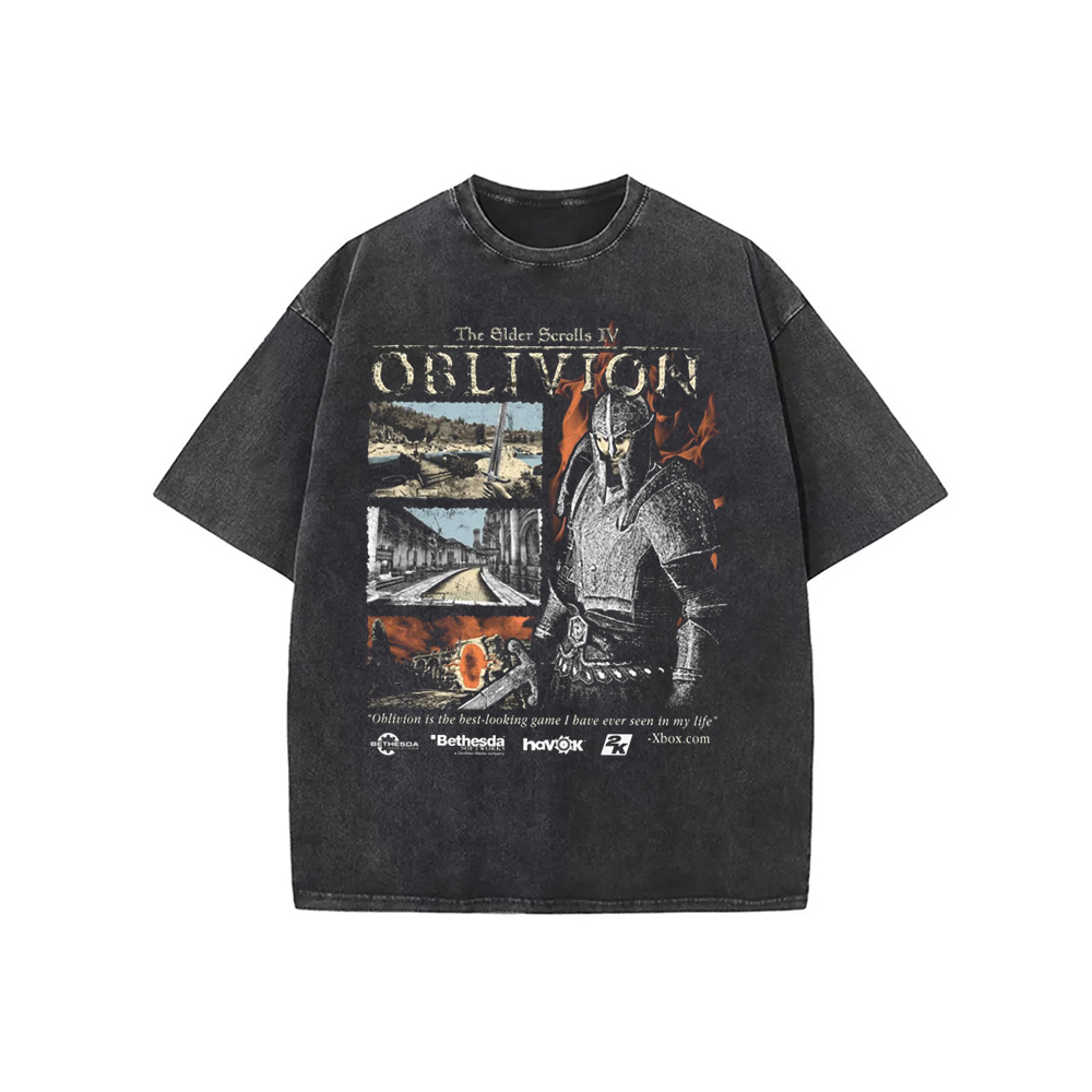 The Elder Scrolls IV: Oblivion Washed Tee/Sweatshirt/Hoodie