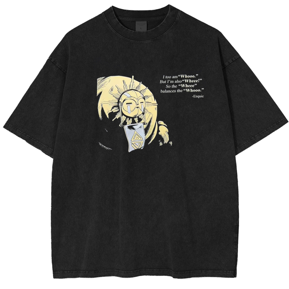 I too am "Whooo." But I'm also "Wheee!" So the "Wheee" balances the "Whooo"e Tee/Sweatshirt/Hoodie