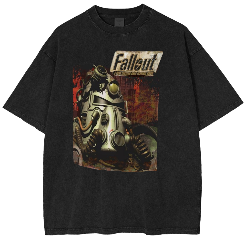 Fallout Ripple Junction Game Cover Graphic Tee/Sweatshirt/Hoodie