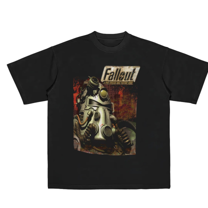 Fallout Ripple Junction Game Cover Graphic Tee/Sweatshirt/Hoodie
