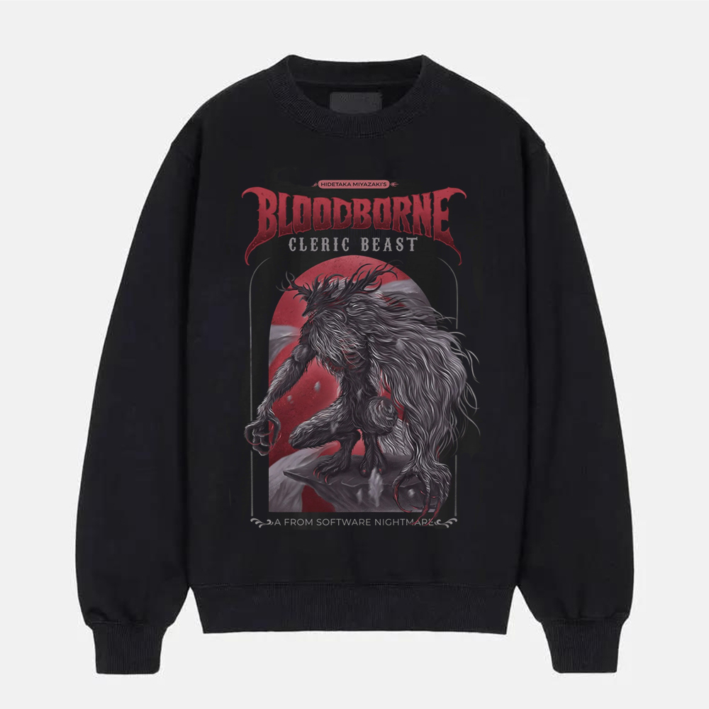 Bloodborne Cleric Beast Graphic  Tee/Sweatshirt/Hoodie