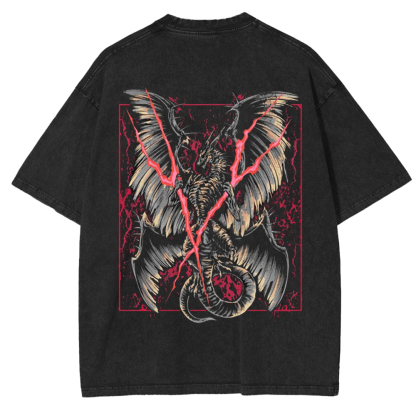 Drippy Souls Lichdragon Fortissax Unisex Washed T-Shirt