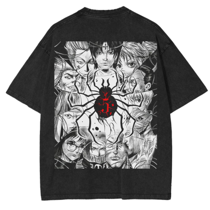 Hunter x Hunter Phantom Troupe Unisex Washed T-Shirt