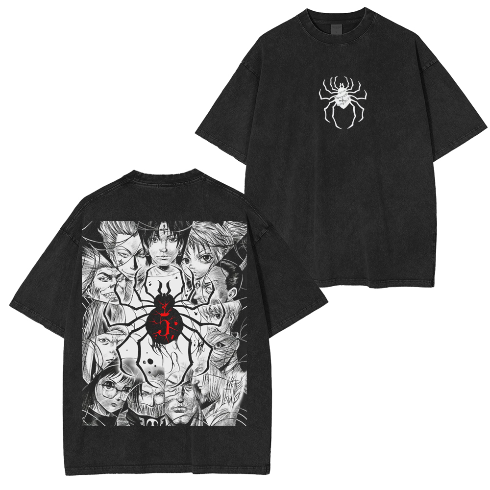 Hunter x Hunter Phantom Troupe Unisex Washed T-Shirt