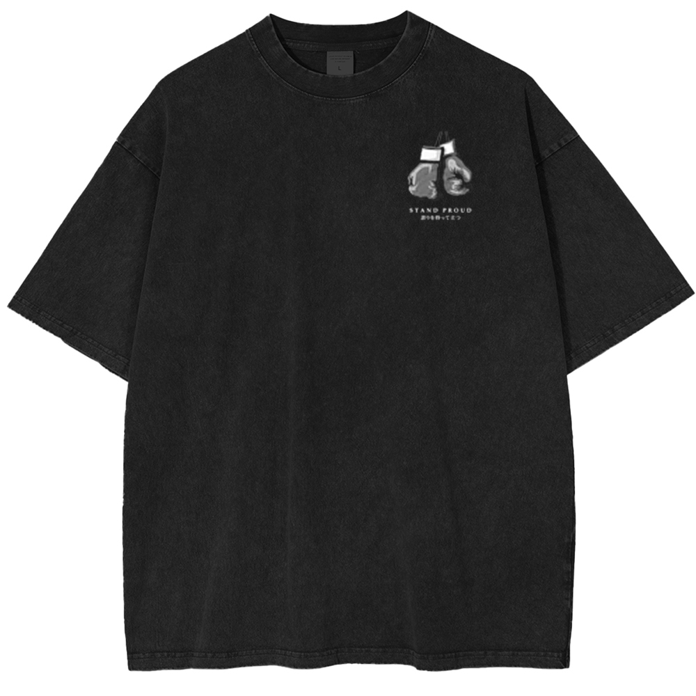 Camisa Ippo Makunouchi - Hajime no Ippo Unisex Washed T-Shirt