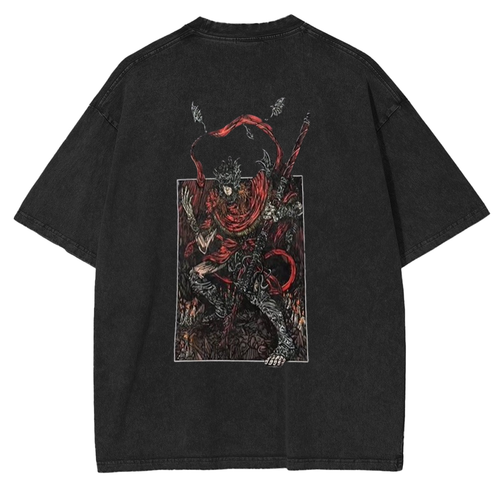 Messmer The Impaler edit Unisex Washed T-Shirt