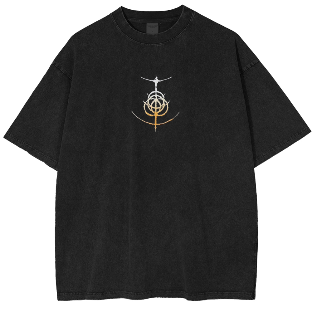 Elden Ring Vintage Unisex Washed T-Shirt