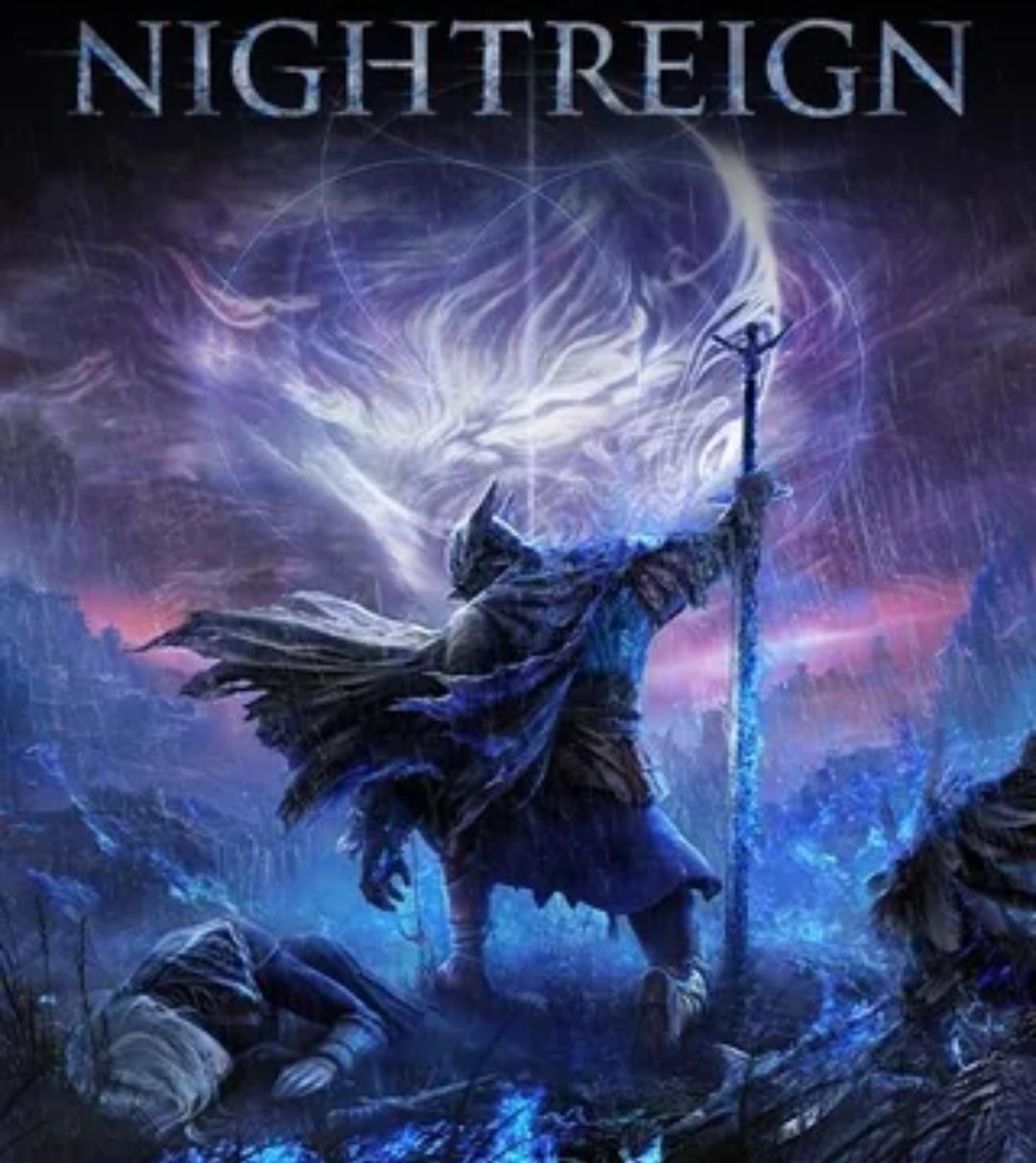 Elden Ring Night Rein Vintage Unisex Washed T-Shirt