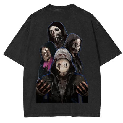  The Legion Dead by Daylight Horror Unisex Washed T-Shirt