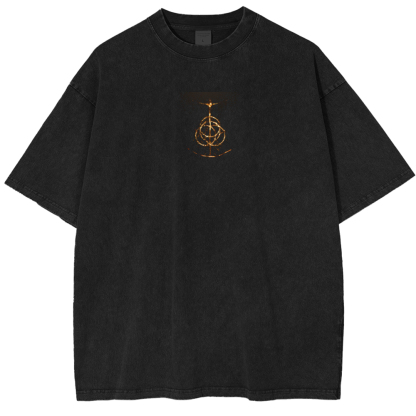 Elden Ring Maliketh The Black Blade Washed T-Shirt