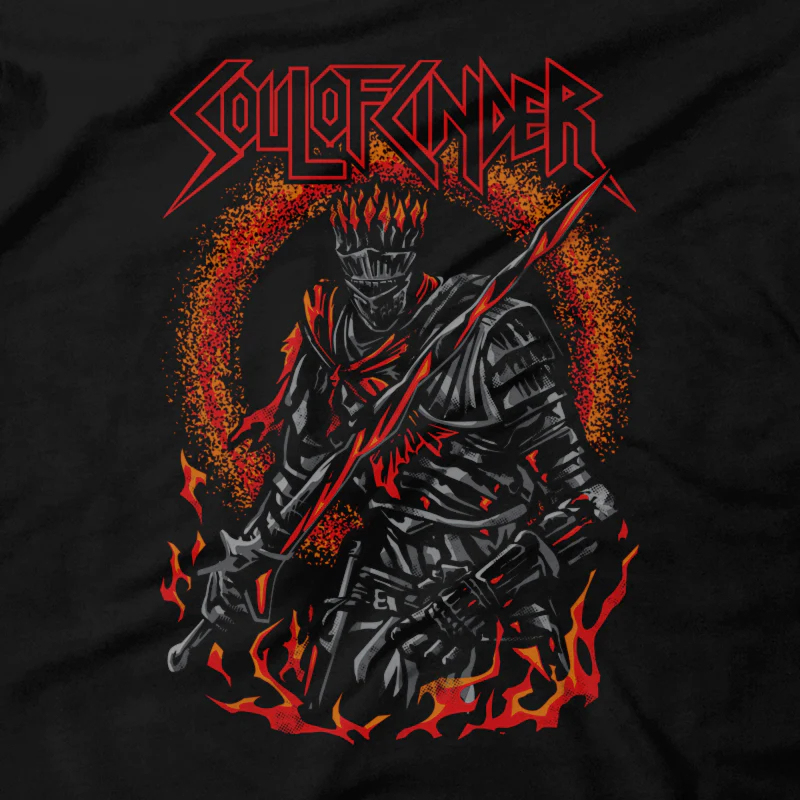 Soul of Cinder – Dark Souls Retro Washed T-Shirt
